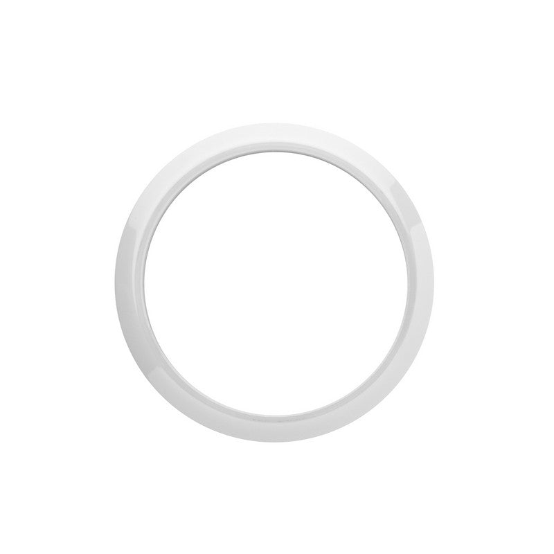 Christina topring i hvidt stål 32 mm med safirglas